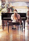 Duet Paintings - Duet by Steve Hanks